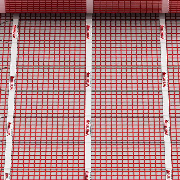 Warmup 150W/m2 StickyMat Underfloor Heating System  Feature Large Image