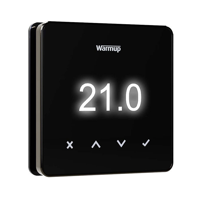 Warmup Element WiFi Underfloor Heating Thermostat - Dark Large Image