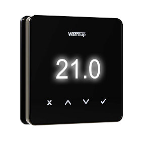 Warmup Element WiFi Underfloor Heating Thermostat - Dark Large Image