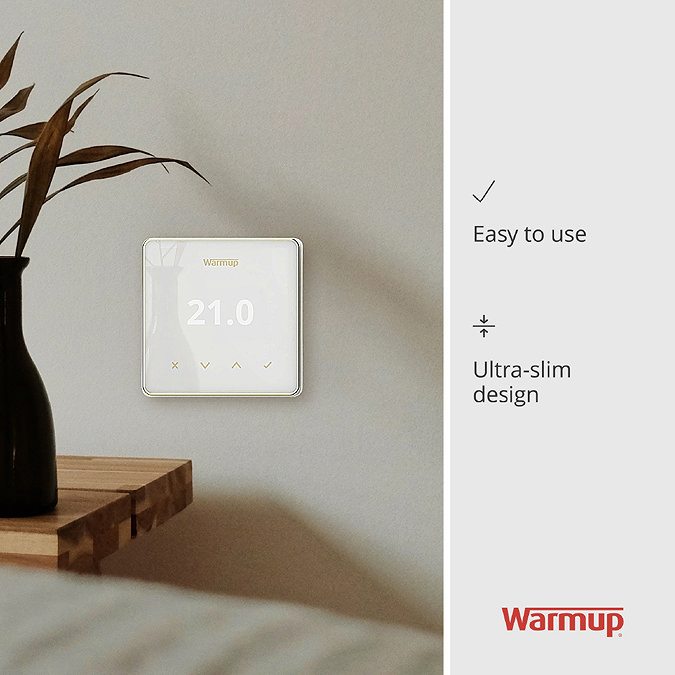 Warmup Element WiFi Underfloor Heating Thermostat - Light