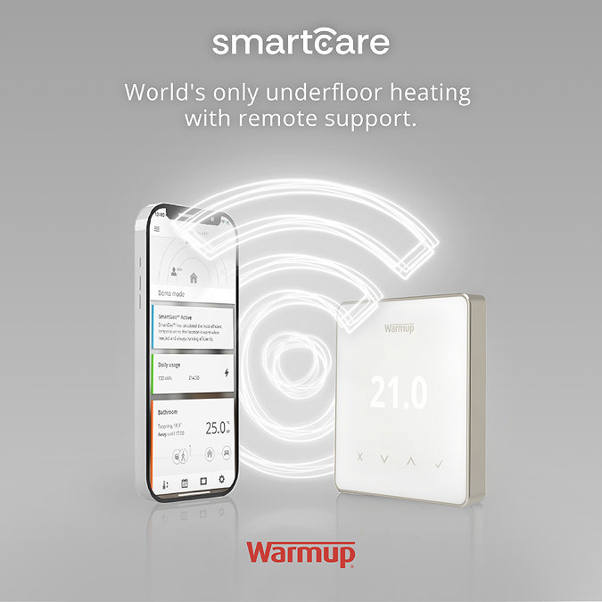 Warmup Element WiFi Underfloor Heating Thermostat - Light