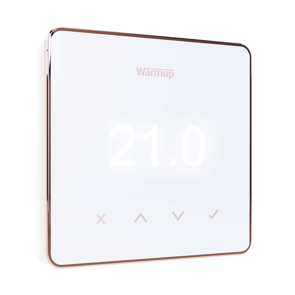Warmup Element WiFi Underfloor Heating Thermostat - Light Large Image