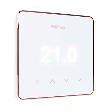 Warmup Element WiFi Underfloor Heating Thermostat - Light  Profile Large Image