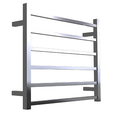 Warmup Hawthorn H600 x W650mm Dry Electric Heated Towel Rail - HTR-6SQPO  Profile Large Image