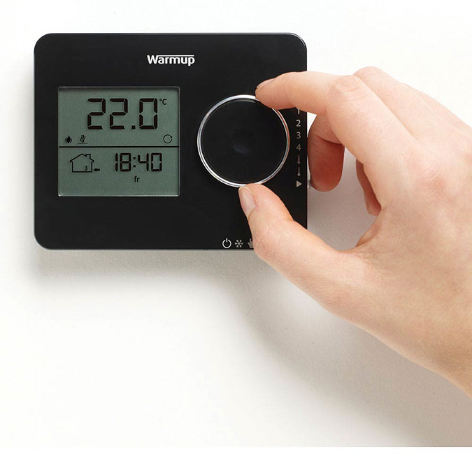 Warmup Tempo Digital Programmable Thermostat  Profile Large Image