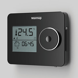 Warmup Tempo Digital Programmable Thermostat - Piano Black - ELT-PB Large Image