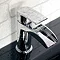 Waterfall Basin Tap with Click-Clack Waste  Profile Large Image