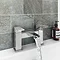 Monza Waterfall Modern Bath Taps  Profile Large Image