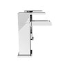 Monza Waterfall Modern Bath Taps  In Bathroom Large Image