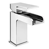 Monza Waterfall Basin Tap + Waste Large Image