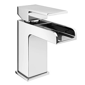 Monza Waterfall Basin Tap + Waste Large Image