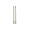 Waterfeed Pipes for Use with Roll Top Baths 600mm x 22mm - Antique Gold Large Image