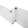 Waterproof White L-Shaped Front Bath Panel - 1700mm