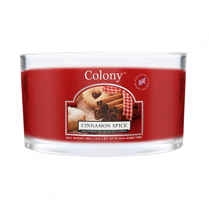 Wax Lyrical Colony Cinnamon Spice Multi-Wick Scented Candle Large Image