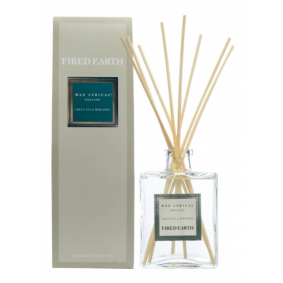 Wax Lyrical Fired Earth Green Tea & Bergamot 200ml Reed Diffuser