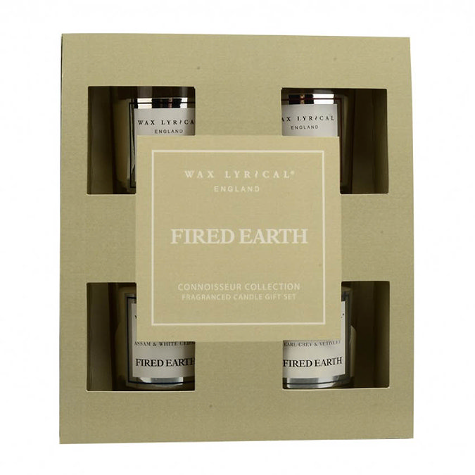 Wax Lyrical Fired Earth Votive Scented Candle Gift Set Large Image