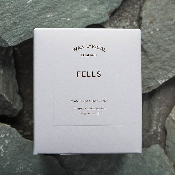 Wax Lyrical Lakes Collection Fells Boxed Glass Scented Candle Profile Large Image