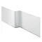 Milan Acrylic Square Offset Front Panel for 1700 L-Shaped Shower Baths Large Image