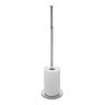 Wenko 2-in-1 Stainless Steel Freestanding Toilet Paper Holder - 19637100  Feature Large Image