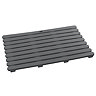 Wenko 80x50cm Grey Duckboard - 22948100 Large Image
