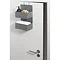 Wenko Adria Grey 2 Tier Hanging Bathroom Organizer - 22072100  Feature Large Image