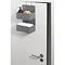 Wenko Adria Grey 2 Tier Hanging Bathroom Organizer - 22072100 Feature Large Image
