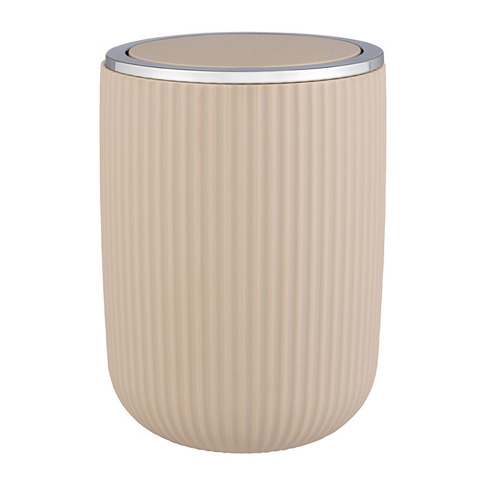 Wenko Agropoli 2L Swing Cover Bin - Beige