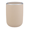 Wenko Agropoli 2L Swing Cover Bin - Beige