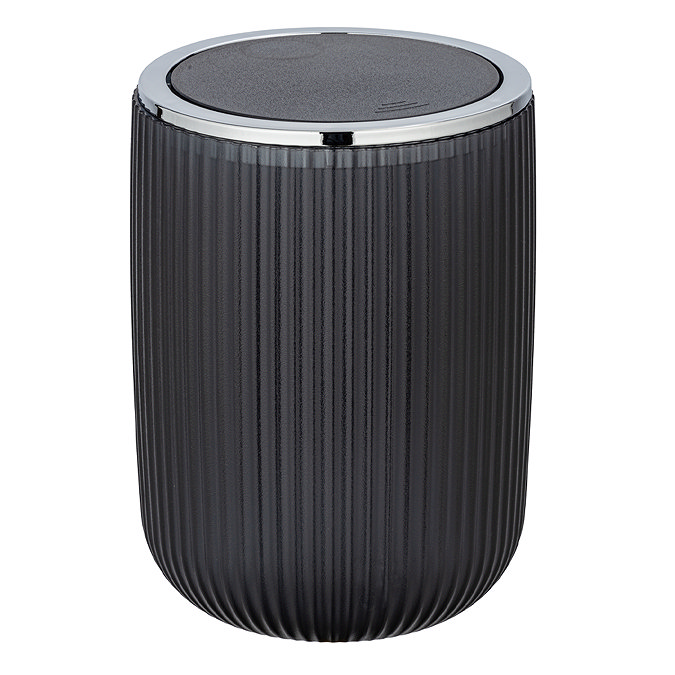 Wenko Agropoli 2L Swing Cover Bin - Grey