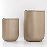 Wenko Agropoli 5.5L Swing Cover Bin - Beige