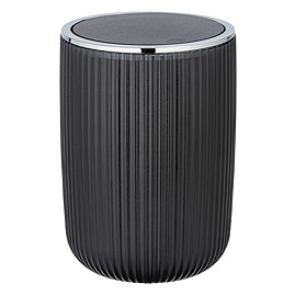 Wenko Agropoli 5.5L Swing Cover Bin - Grey