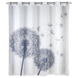 Wenko Astera Flex Polyester Shower Curtain - W1800 x H2000mm Medium Image