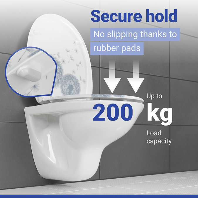 Wenko Astera Soft Close Toilet Seat