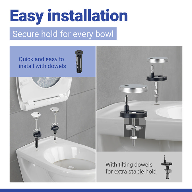 Wenko Astera Soft Close Toilet Seat