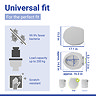 Wenko Astera Soft Close Toilet Seat
