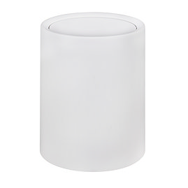 Wenko Atri 6 Litre Swing Cover Bin - White