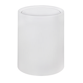 Wenko Atri 6 Litre Swing Cover Bin - White