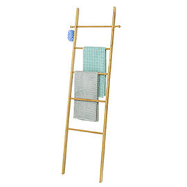 Wenko Bahari Bamboo Towel Ladder - 62215100 Medium Image