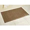 Wenko Bamboo Bath Mat - 500 x 800mm - Dark Brown - 17995100 Profile Large Image