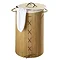 Wenko Bamboo Laundry Bin - 2 Colour Options Large Image