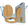 Wenko Bamboo Toilet Seat