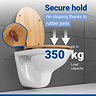 Wenko Bamboo Toilet Seat