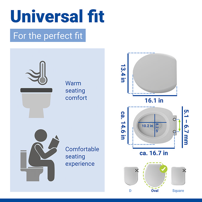 Wenko Bamboo Toilet Seat