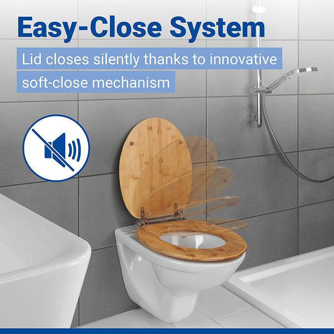 Wenko Bambusa Toilet Seat
