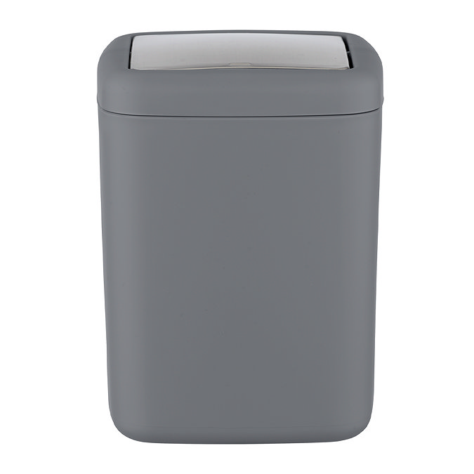 Wenko Barcelona 3L Swing Cover Bin - Anthracite