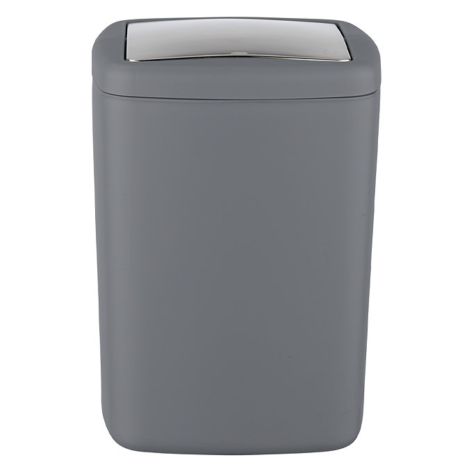Wenko Barcelona 8.5L Swing Cover Bin - Anthracite