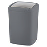 Wenko Barcelona 8.5L Swing Cover Bin - Anthracite