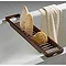 Wenko Belingo Bathtub Rack - Walnut - 17688100 Profile Large Image