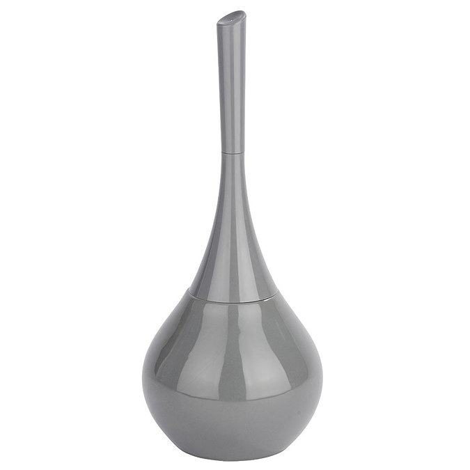 Wenko Bottle Grey Toilet Brush - 22196100 Large Image