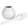 Wenko Bottle White Toilet Brush - 22037100 Profile Large Image